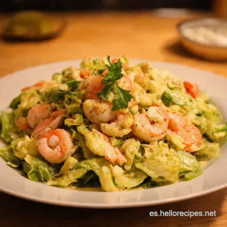 Ensaladilla De Marisco a La Marinera presentation