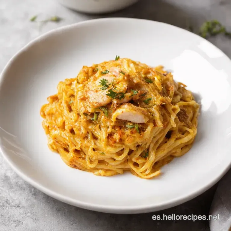 Espaguetis con At&uacute;n A la Italiana