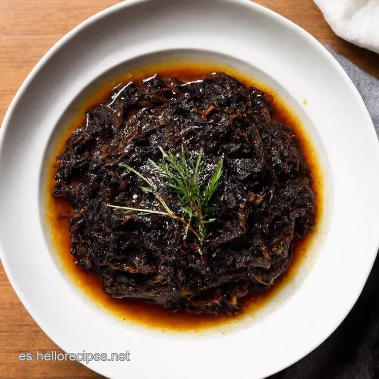 Espaguetis Negros a la Marinera