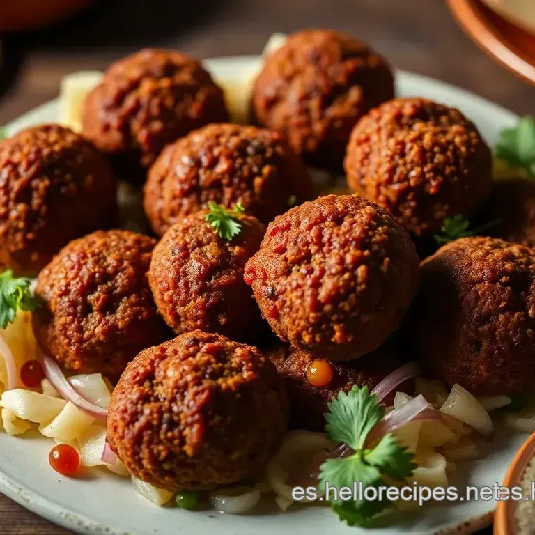 Falafel Casero con Salsa de Yogur