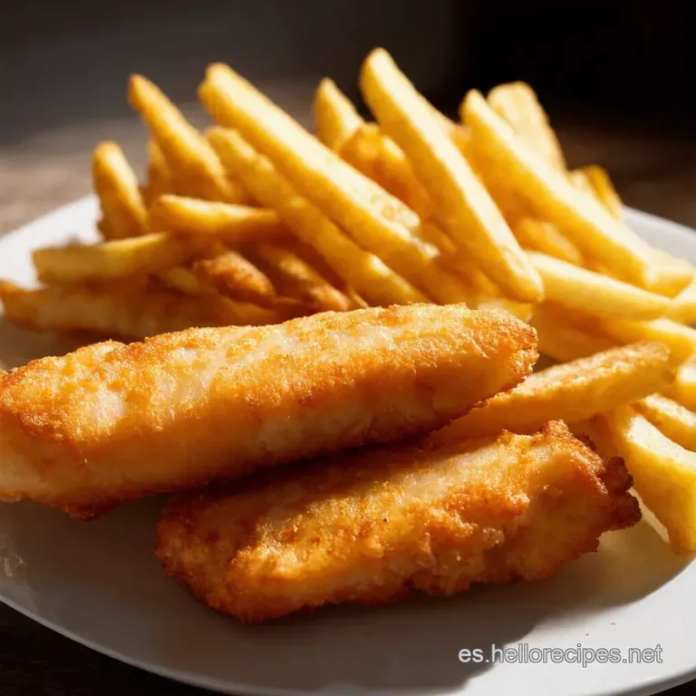 Fish Chips Crujiente al Estilo Ib&eacute;rico