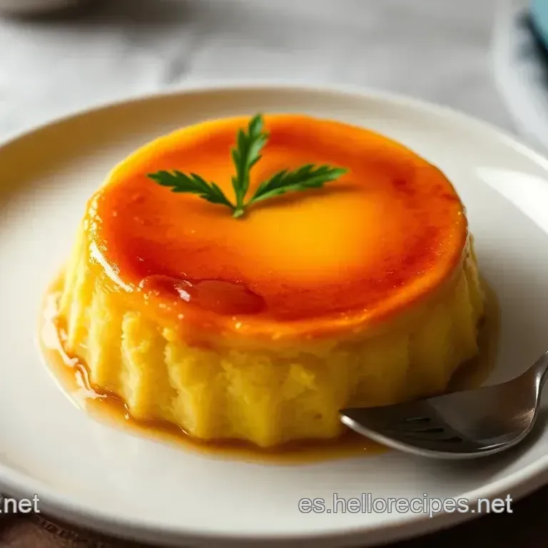 Flan de Huevo Casero Cl&aacute;sico