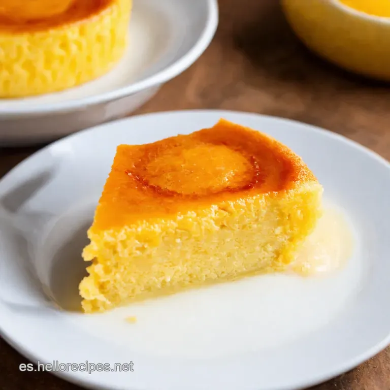 Flan De Huevo Cl&aacute;sico Con Leche Condensada presentation