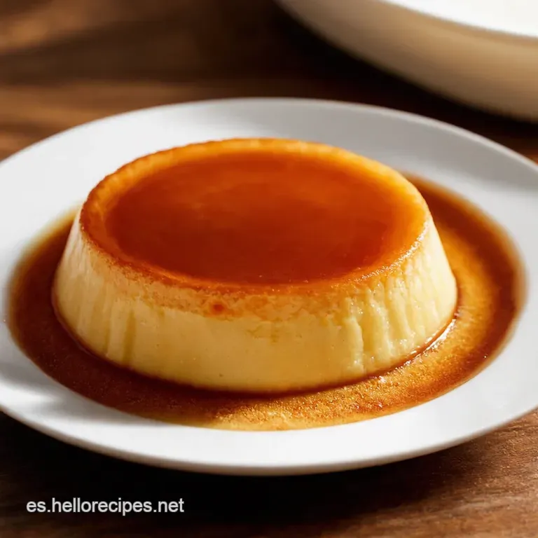 Flan de Leche Condensada Cl&aacute;sico