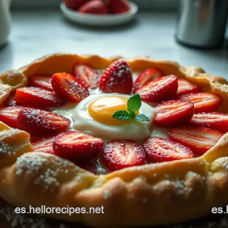 Galette de Fresas Casera