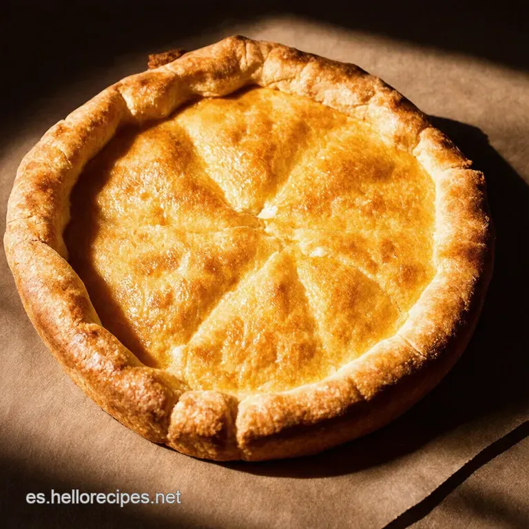 Galette R&uacute;stica de Duraznos con Toque de Almendra