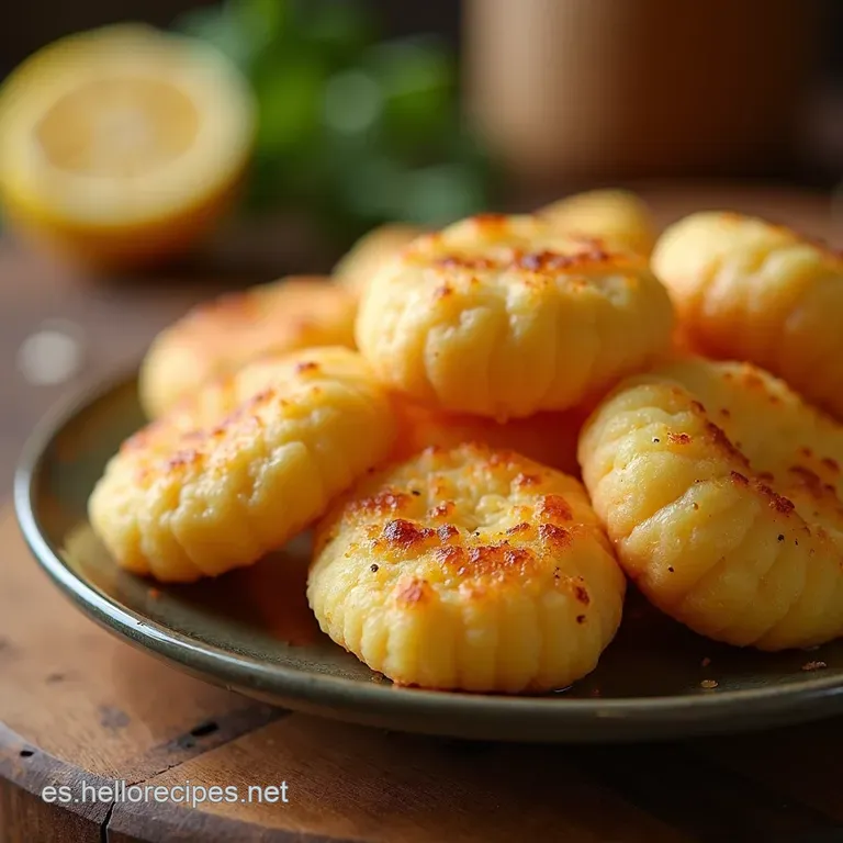Galletas Crujientes De Parmesano presentation