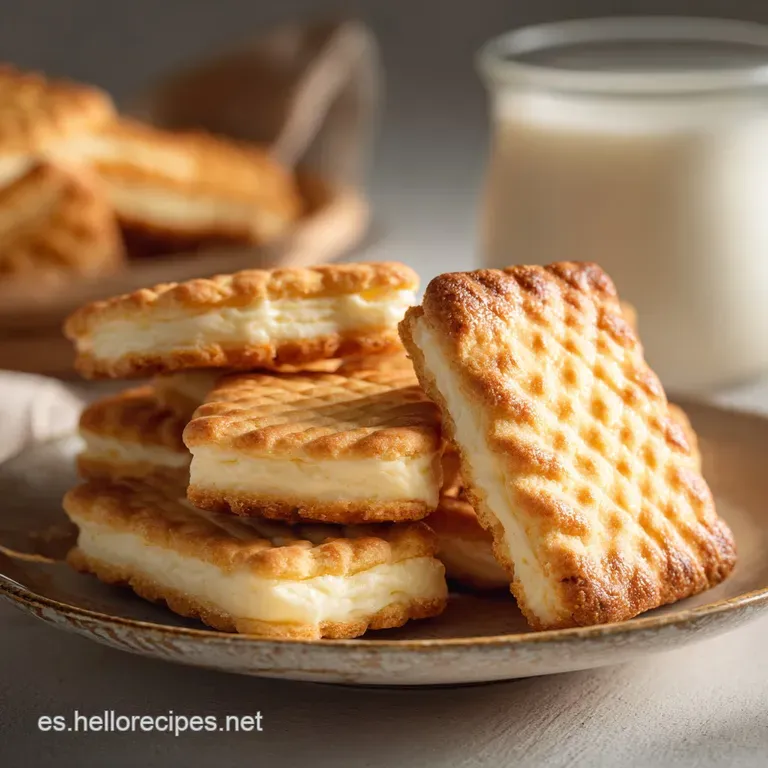 Galletas de Queso Philadelphia y Vainilla: La Receta F&aacute;cil de Nube Suave