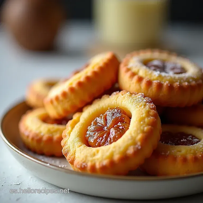 Galletas Marroqu&iacute;es de Nuez y Mantequilla Un Dulce Viaje a Fes