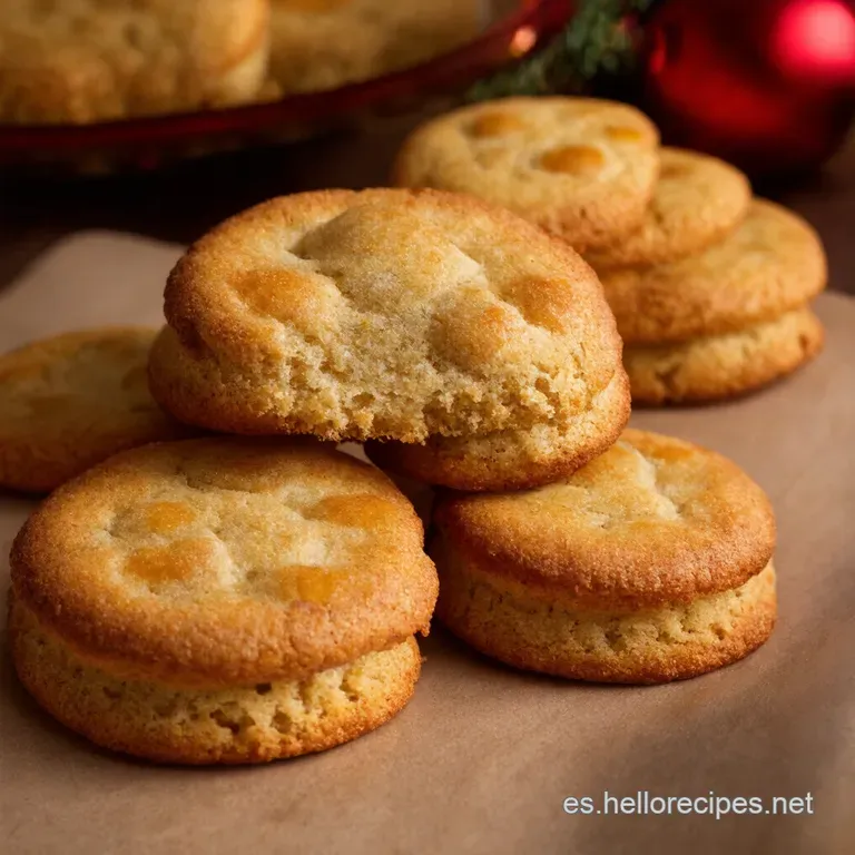 Galletas Navide&ntilde;as de Mantequilla y Especias