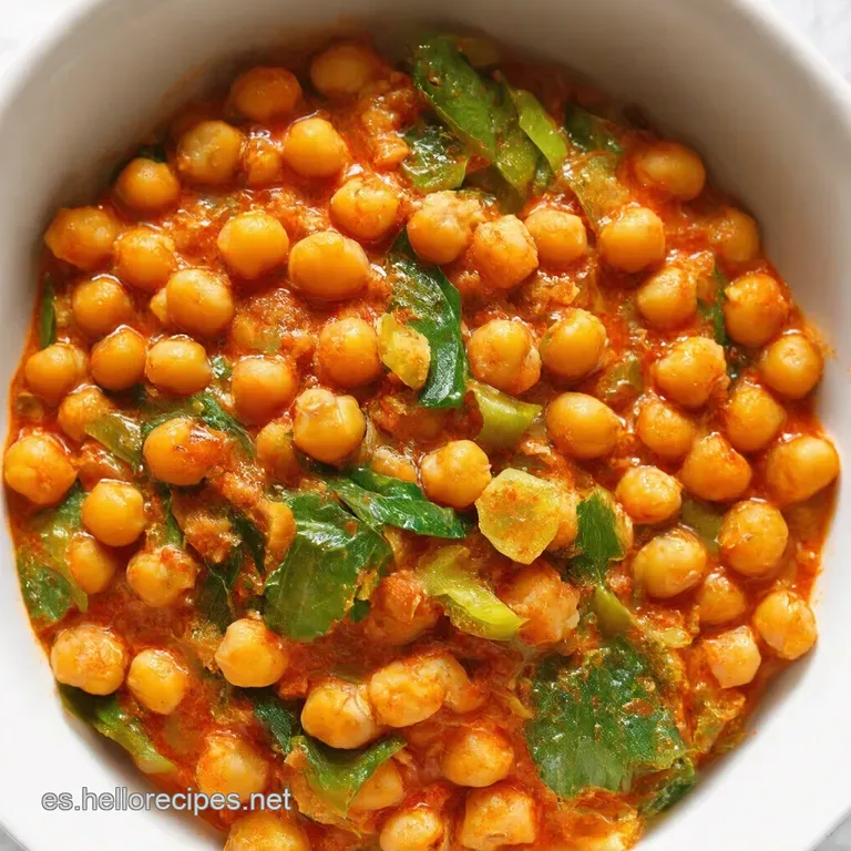 Garbanzos con Verduras a la Jardinera