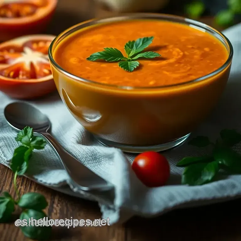 Gazpacho Andaluz Aut&eacute;ntico presentation