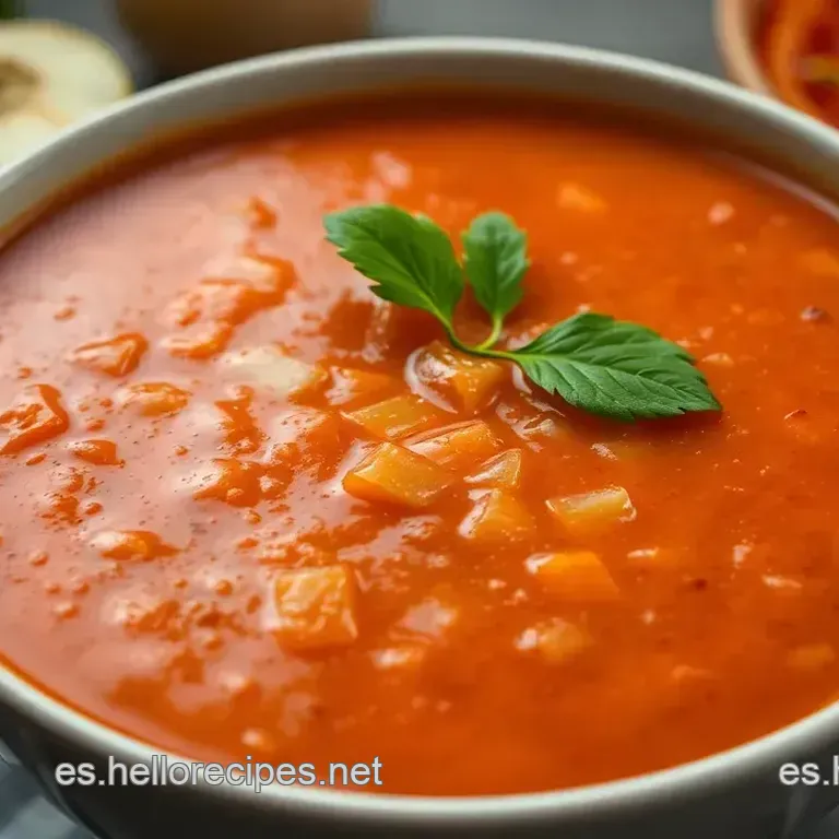 Gazpacho Andaluz Aut&eacute;ntico