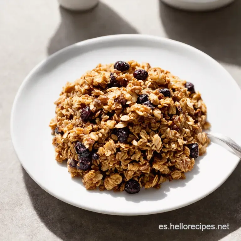 Granola Casera Crujiente y Saludable