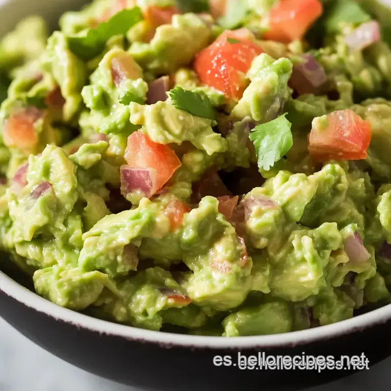 Guacamole Cl&aacute;sico presentation