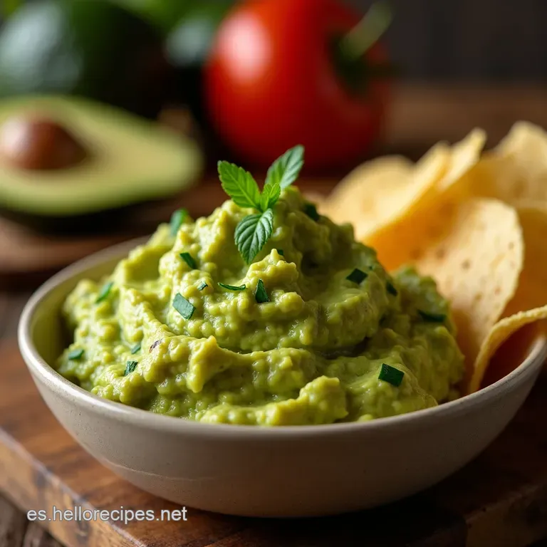 Guacamole El Sabor De M&eacute;xico Frescura Y Textura De Restaurante En 15 Minutos presentation