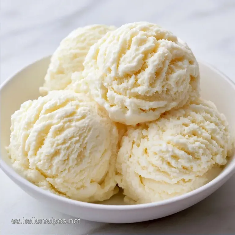 Helado de Leche Condensada Cremoso
