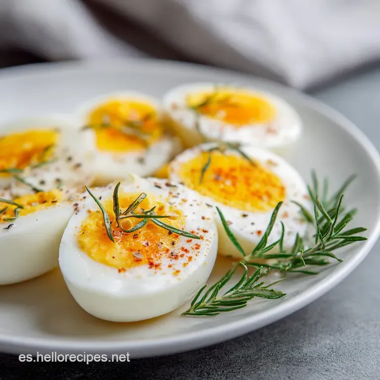 Huevo Cocido: Gu&iacute;a de Tiempo y Textura