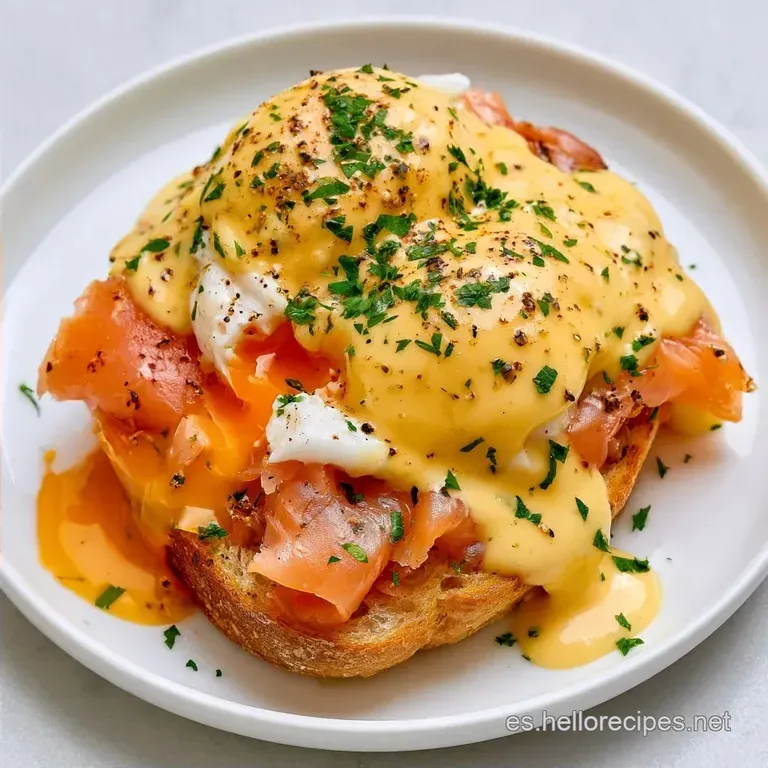 Huevos Benedictinos con Salmón Ahumado