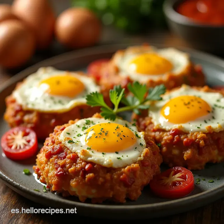 Huevos Rotos Con Chistorra De Campeones presentation