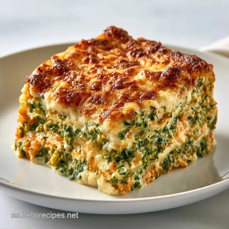 Lasa&ntilde;a De Verduras Infalible: Receta Italiana