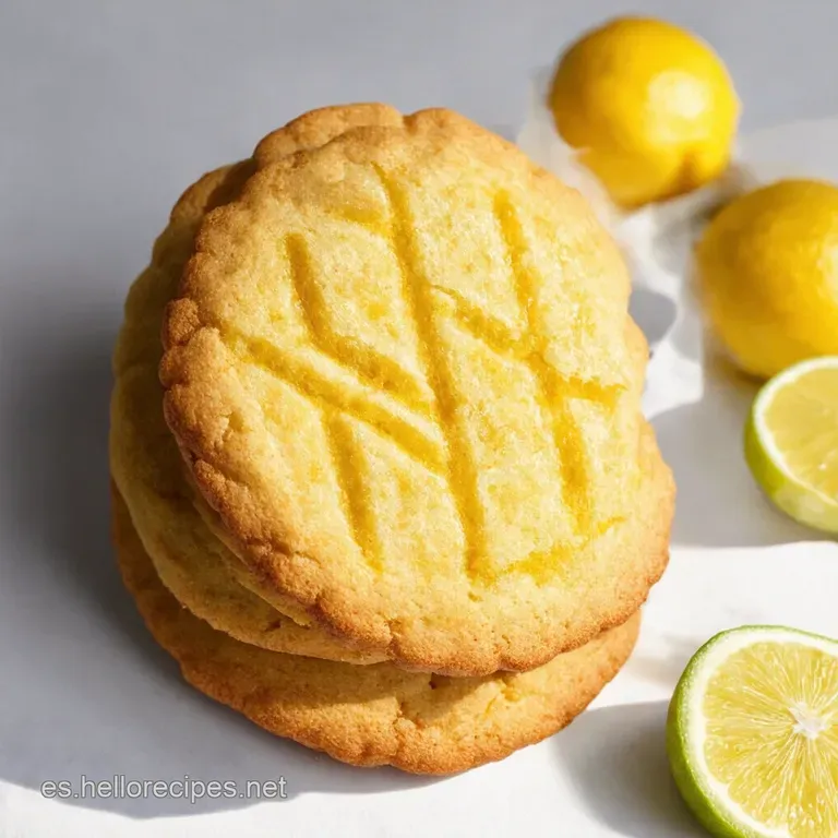 Lim&oacute;n Explosivo Galletas Crinkle Craqueladas que te Enamoran