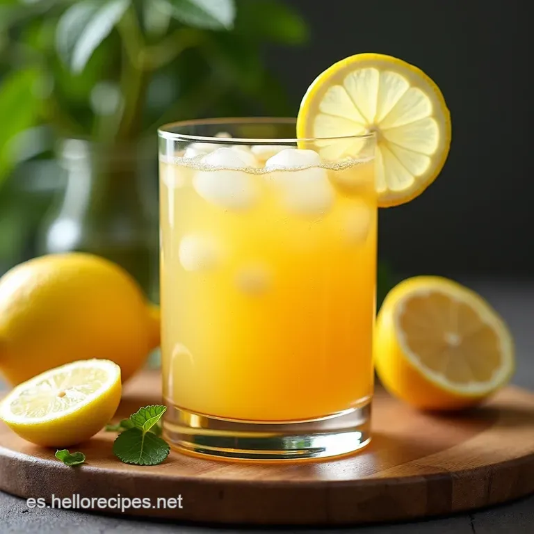 Limonada de Fresa Refrescante Un Beso de Verano