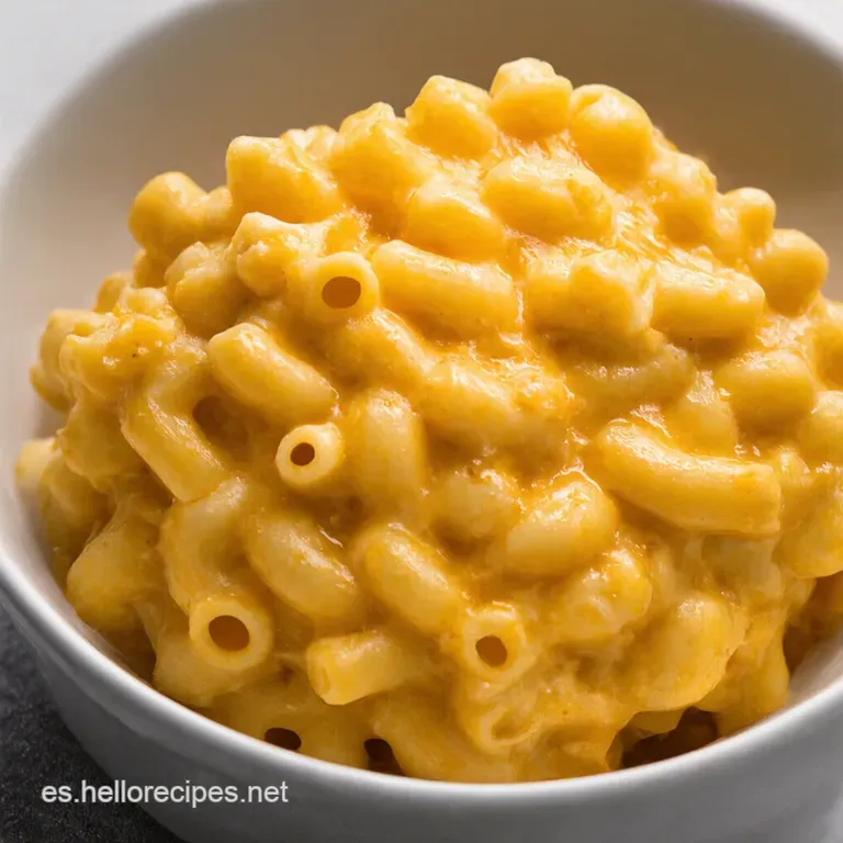 Mac and Cheese Cremoso a la Americana