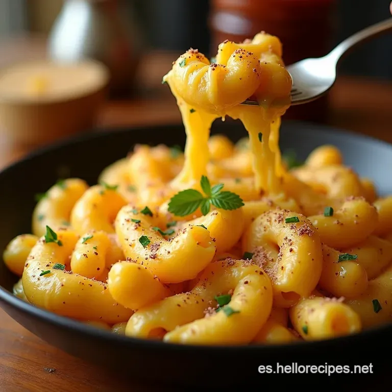 El Coloso Cremoso Macarrones Con Queso Caseros De Estufa presentation