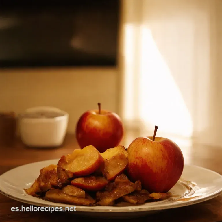 Manzanas Asadas a La Freidora Un Postre R&aacute;pido Y Sabroso presentation