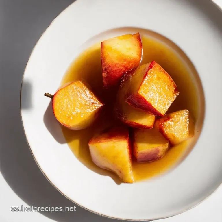 Manzanas Asadas a la Freidora Un Postre R&aacute;pido y Sabroso