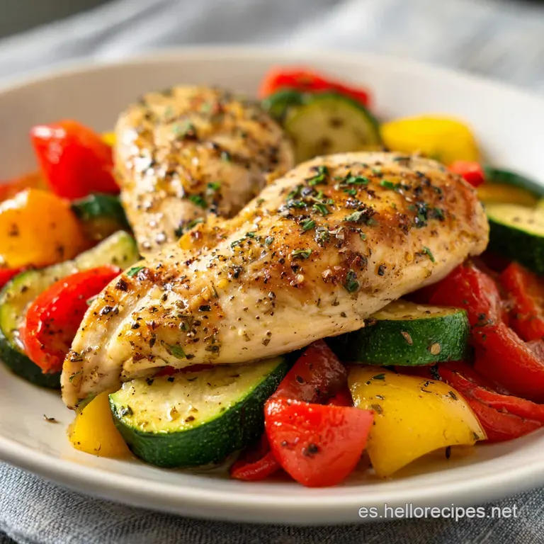 Idea de Meal Prep con Pollo y Verduras: Textura &Oacute;ptima