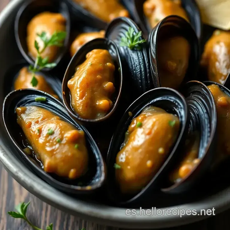 Mejillones Al Vapor presentation