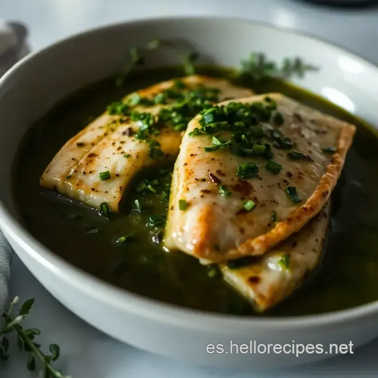Merluza En Salsa Verde F&aacute;cil Y R&aacute;pida presentation