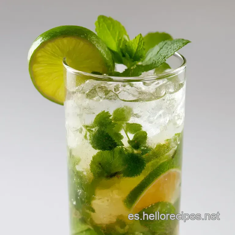 Mojito Cubano Cl&aacute;sico presentation