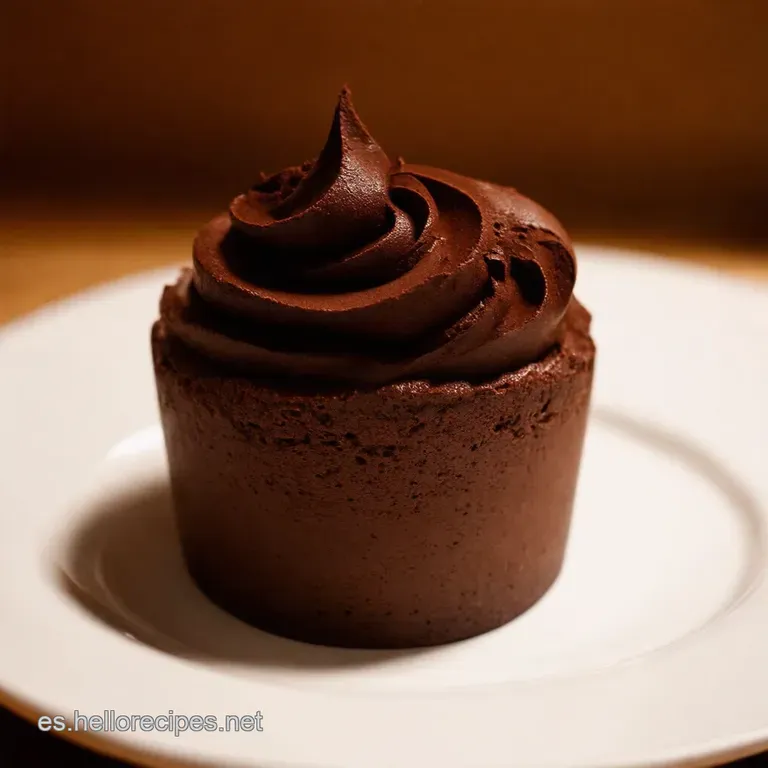 Mousse De Chocolate Cl&aacute;sico Un Beso De Cacao presentation