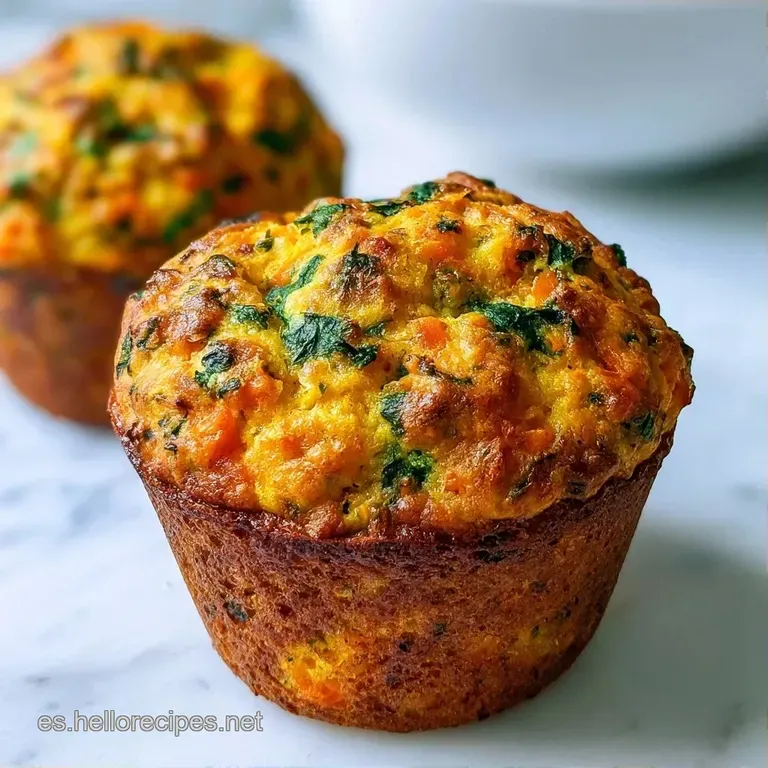 Dos muffins esponjosos de costra tostada adornados con perejil fresco sobre un plato de cer&aacute;mica blanca minimalista.