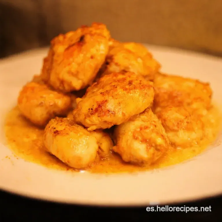 Muslitos De Pollo Al Horno Con Sabor a Pueblo presentation