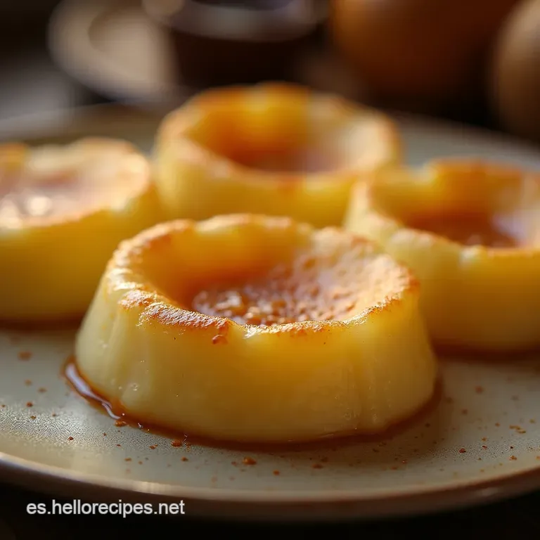Natillas De La Abuela La Receta Tradicional Perfecta Cremosas Y Con Aroma a Canela presentation