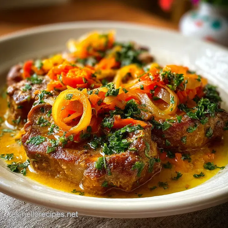 Ossobuco Milanese: Braseado Lento