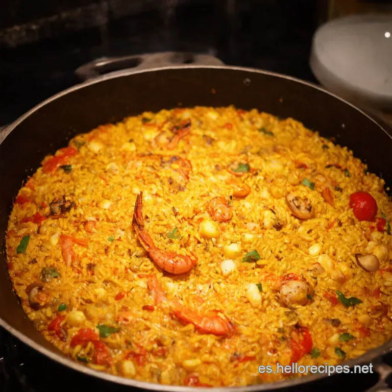 Paella De Marisco Un Cl&aacute;sico Del Mediterr&aacute;neo presentation