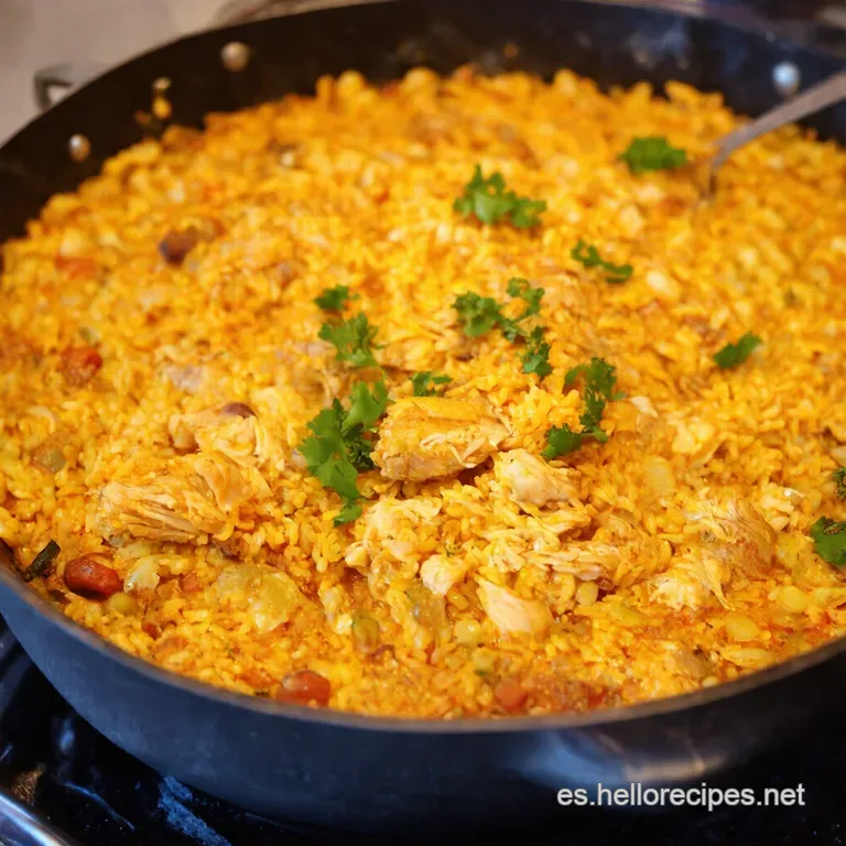 Paella De Pollo Un Viaje De Sabor a La Valenciana presentation