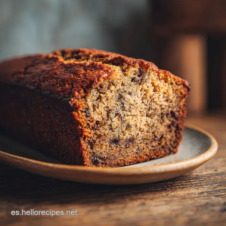 Pan De Platano Casero: Textura Aterciopelada