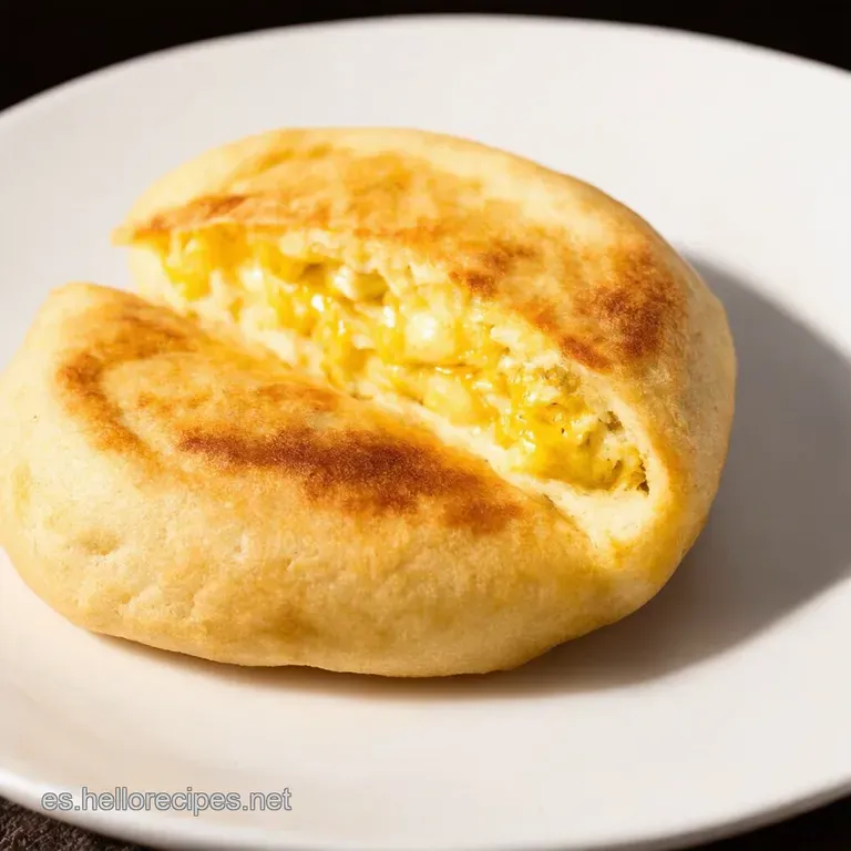 Pan Pita De Cine Rellenos de Queso Fundido y Pimientos Caramelizados