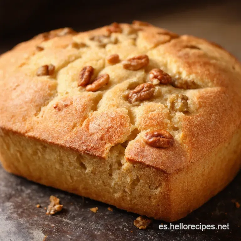 Pan R&uacute;stico De Masa Madre Con Pasas Rubias Y Nueces presentation