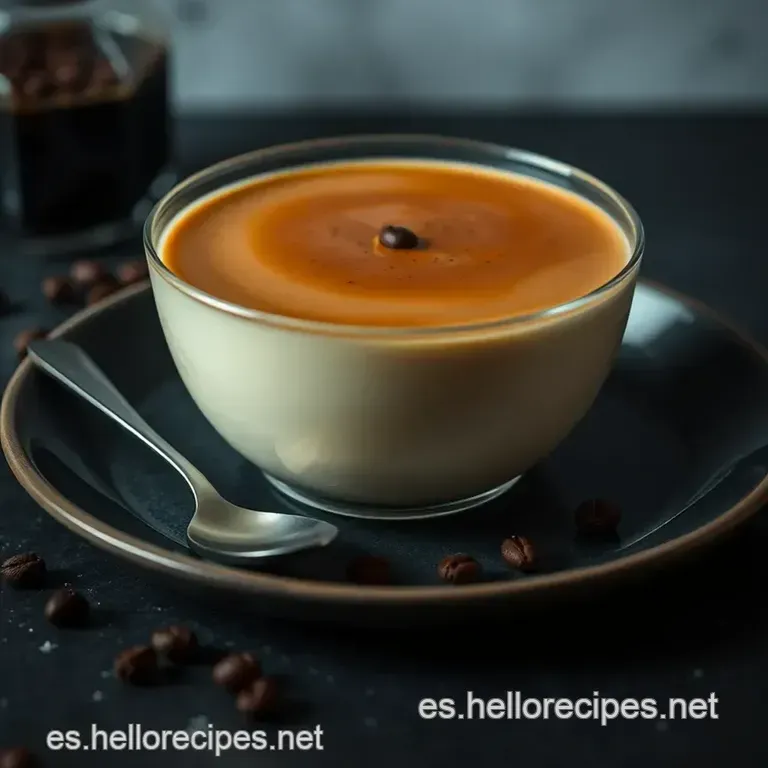 Panna Cotta De Caf&eacute;: Receta Italiana Cremosa presentation