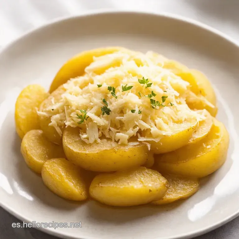 Papas de Pel&iacute;cula Fritas Crujientes y Lluvia de Parmesano