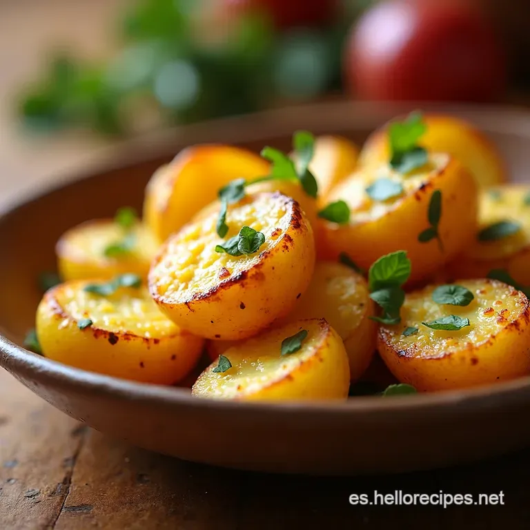 Papas Gratinadas Con Mayonesa Al Horno Un Cl&aacute;sico Renovado presentation