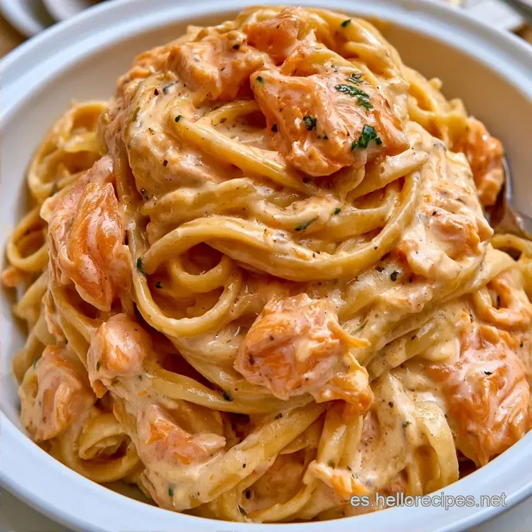 Pasta con Salmón Ahumado y Nata en 25 Minutos