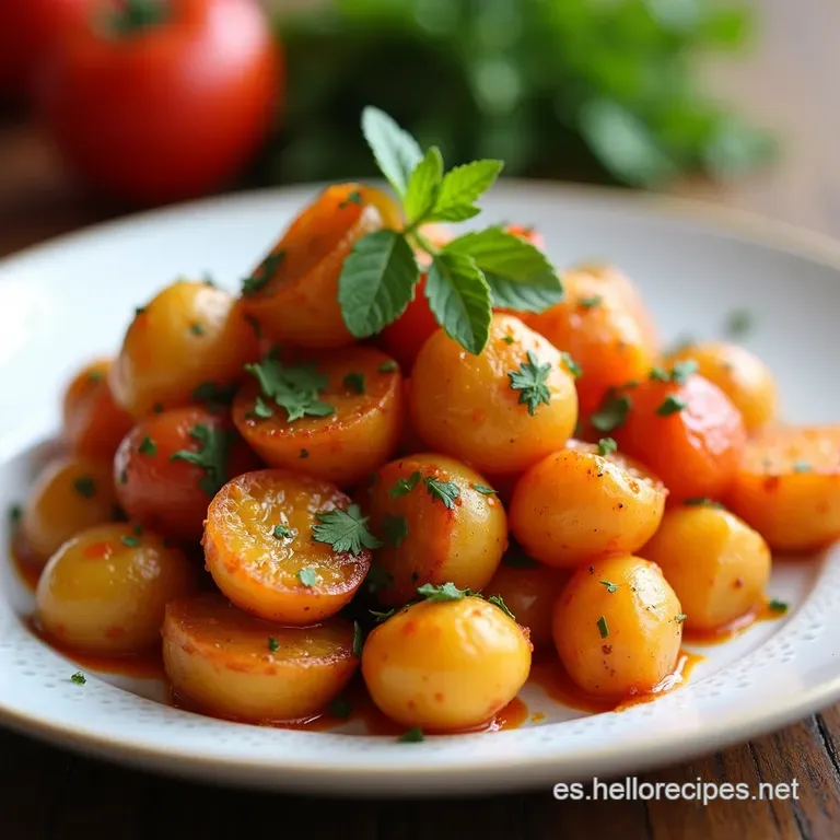 Patatas Bravas Aut&eacute;nticas F&aacute;ciles